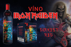 Koncert IRON MAIDEN se blíží! Připravte se ohnivým červeným vínem, které si lze jednoduše objednat