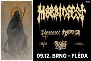 Morbidfest v Brně láká na legendy extrémního metalu POSSESSED, TERRORIZER a SUICIDAL ANGELS
