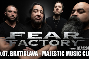 Mechanizovaná jednotka Fear Factory útočí na Bratislavu!